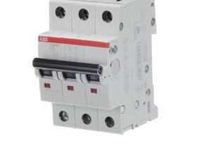 MCB S203M-C6 ABB MCB 3P 6A 10KA