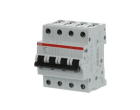 MCB S204M-C6 ABB MCB 4P 6A 10KA