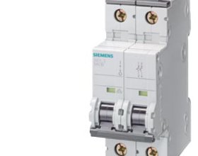 MCB 2P 6A 10KA 220VDC SIEMENS 5SY5206-7