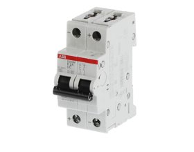 CẦU DAO TỰ ĐỘNG 220VDC ABB S202M-K2UC (MCB, 2POLE, 2A)