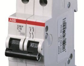MCB 2P 16A 25KA ABB S202P-C16