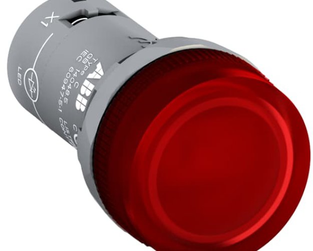 CL2-502R ABB ĐÈN BÁO ĐỎ 24VDC/VAC